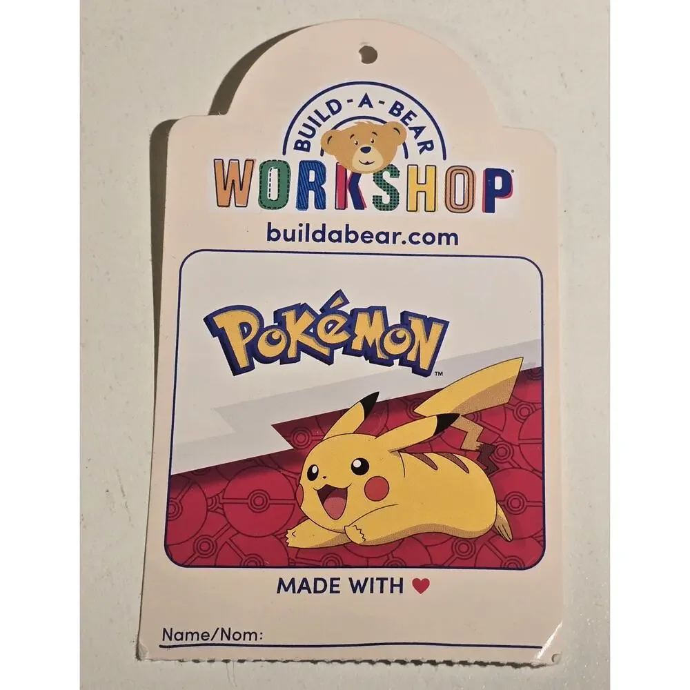 Build A Bear Pokemon Pikachu Plush 15